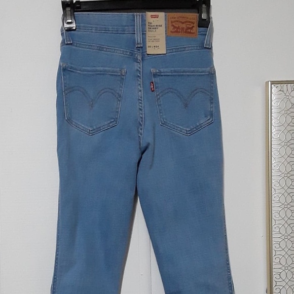 NWT Womens Levis Skinny Ankle 721 Jeans Size 24 - Picture 6 of 9